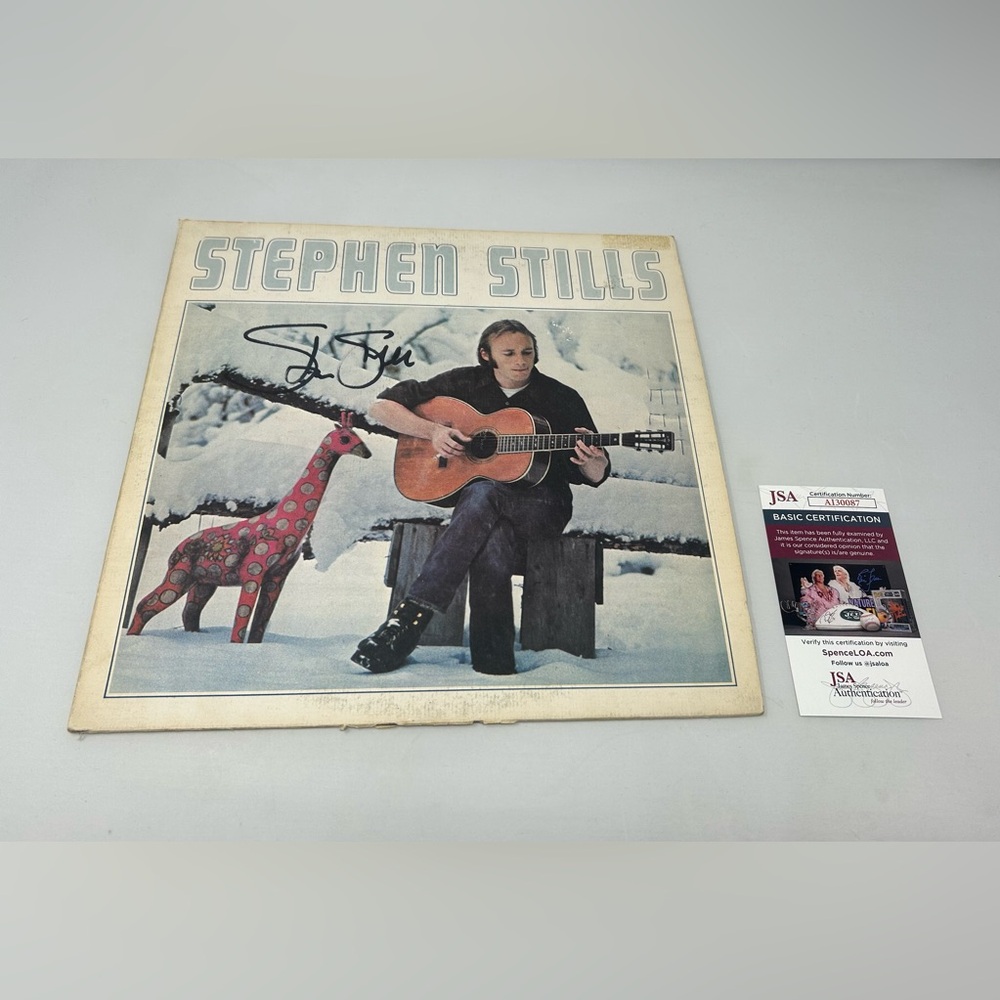 Stephen Stills signed Self Titled‎ Album JSA COA